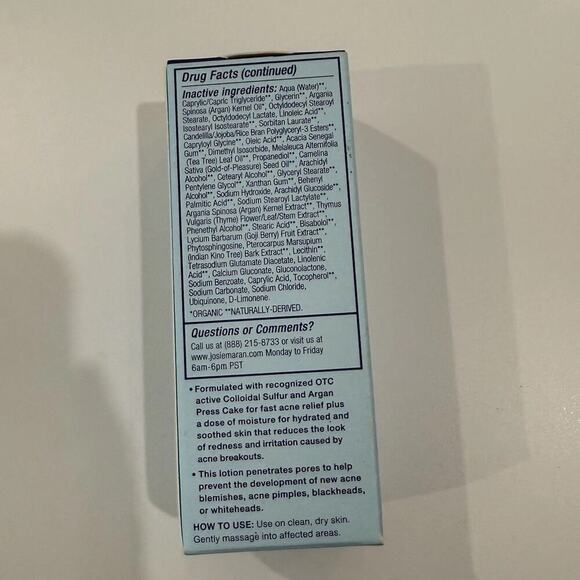 Josie Maran Argan Apothecary Daily Response Calming Treatment Lotion 1.7 oz NEW - Picture 5 of 8